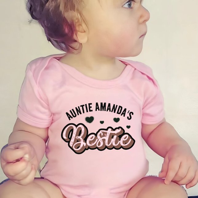 Baby Bodysuit Custom Tantas Bestie Baby Strampler (Von Creator hochgeladen)