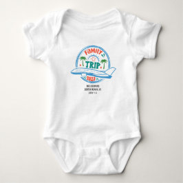 Baby Bodysuit Familienurlaub Beach Sommer Custom Baby Strampler