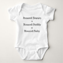 Baby-Bodysuit gesegneter Mama-Vati