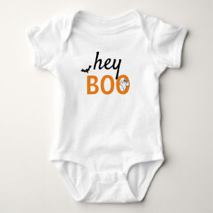 Baby Bodysuit - hey BOO Geist / Fleet Baby Strampler