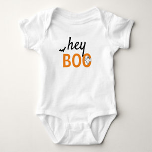 Baby Bodysuit - hey BOO Geist / Fleet Strampler