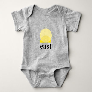 Baby Bodysuit in Hether Gray Strampler