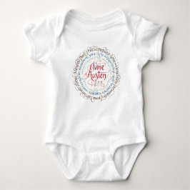 Baby-Bodysuit - Jane Austen-Zeitraum-Dramen Baby Strampler