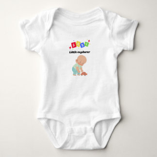 Baby Bodysuit - Little Explorer Adventure Outfit Strampler