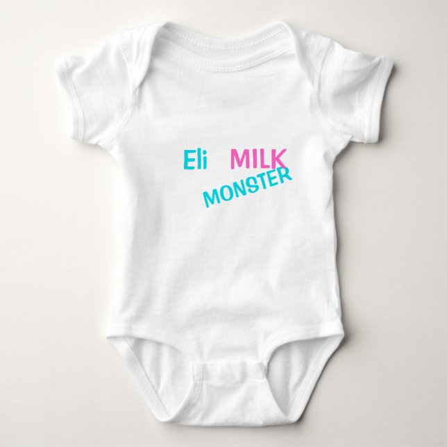 Baby Bodysuit - Milchmonster Strampler (Vorderseite)