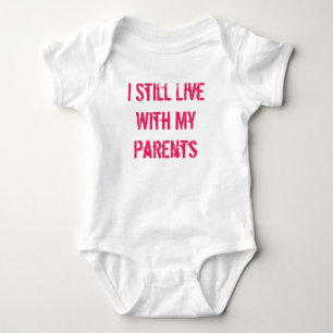 Baby Bodysuit, mit dem ich immer noch lebe, hat Ju Strampler