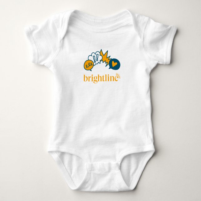 Baby - Bodysuit mit Illustration und Logo Baby Strampler (Vorderseite)