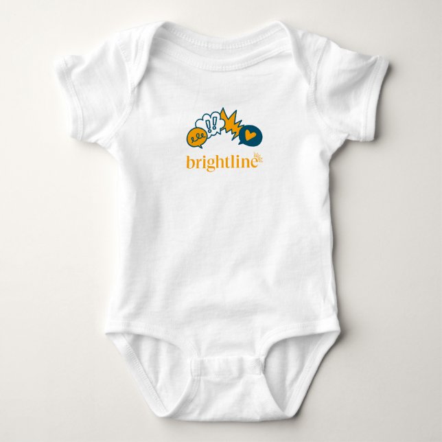 Baby - Bodysuit mit Illustration und Logo Strampler (Vorderseite)