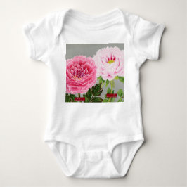 BABY BODYSUIT MIT JAPANISCHER BLUME PRINT DIY NAME BABY STRAMPLER