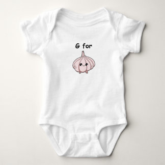Baby Bodysuit mit Knoblauchdruck Strampler