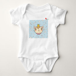 Baby Bodysuit mit Niedlichem Chat Design Strampler
