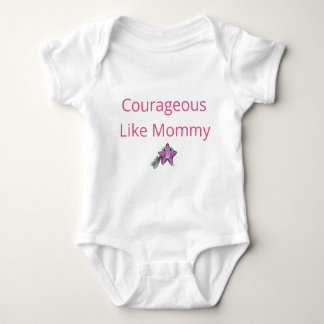 Baby Bodysuit: mutig wie Mama Baby Strampler