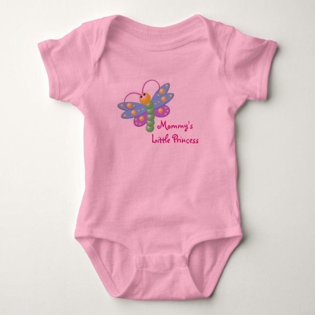 Baby Bodysuit/Niedlich Butterfly Strampler (Vorderseite)