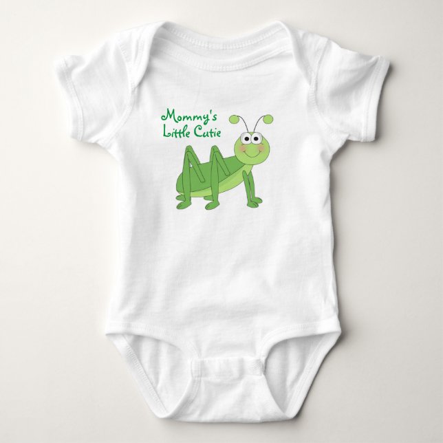Baby Bodysuit/Niedlicher Grasshopper Strampler (Vorderseite)