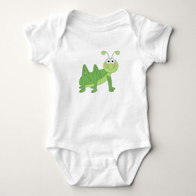 Baby Bodysuit/Niedlicher Grasshopper Strampler (Vorderseite)