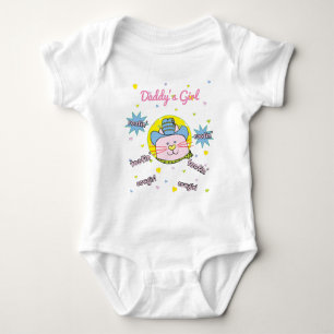 Baby Bodysuit Rootin' Tootin' Cowgirl personalisie Baby Strampler