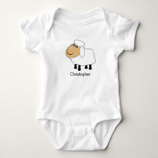 Baby Bodysuit Sheep Design Strampler