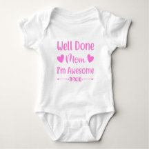 Baby Bodysuit Shirt, Well Down Mama Shirt, Baby Sh