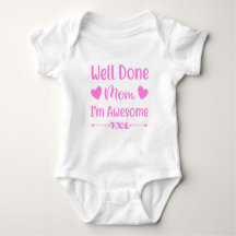 Baby Bodysuit Shirt, Well Down Mama Shirt, Baby Sh