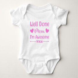 Baby Bodysuit Shirt, Well Down Mama Shirt, Baby Sh Strampler