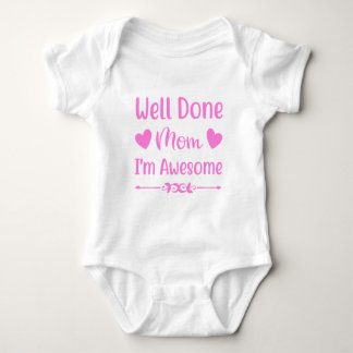 Baby Bodysuit Shirt, Well Down Mama Shirt, Baby Sh Strampler