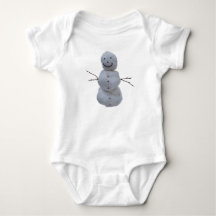 Baby Bodysuit - Snowman