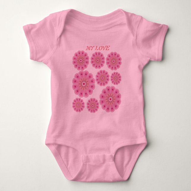 Baby Bodysuit Strampler (Vorderseite)