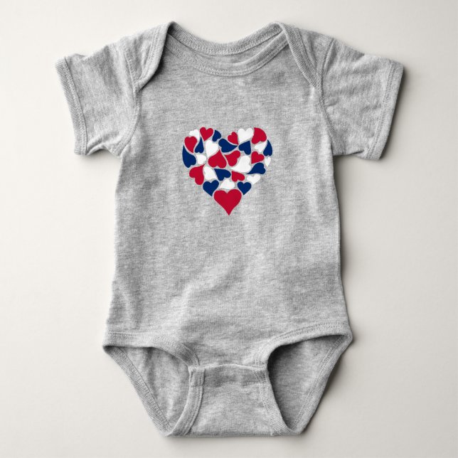 Baby Bodysuit Strampler (Vorderseite)