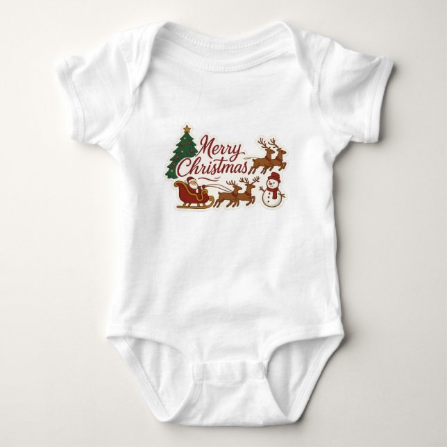 Baby Bodysuit Strampler (Vorderseite)