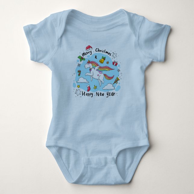 Baby Bodysuit Strampler (Vorderseite)