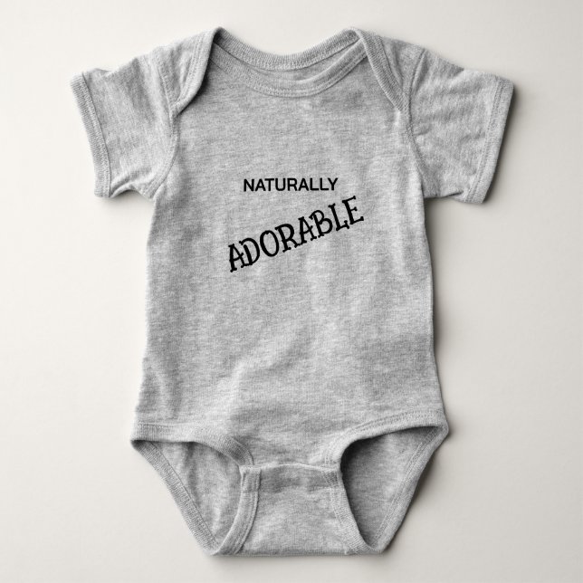 Baby Bodysuit Strampler (Vorderseite)