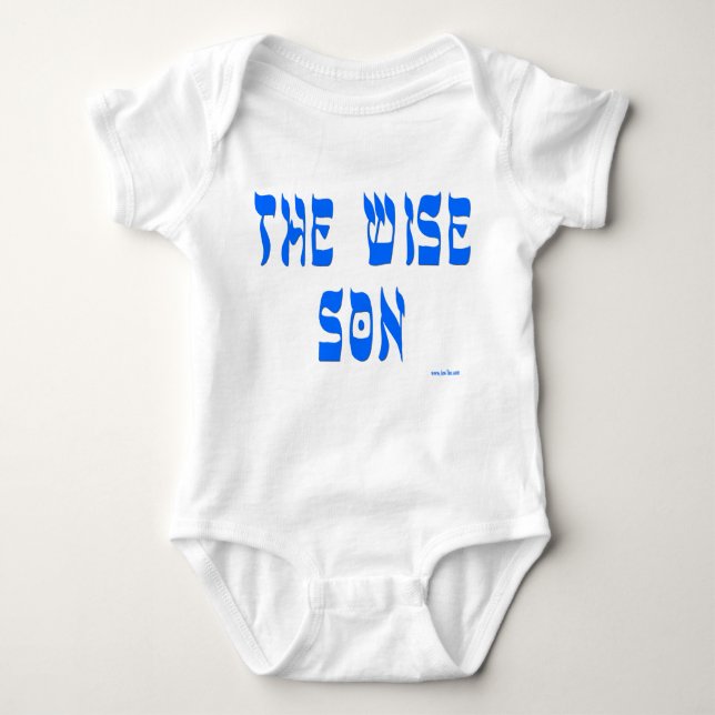 Baby Bodysuit The Wise Son Baby Strampler (Vorderseite)