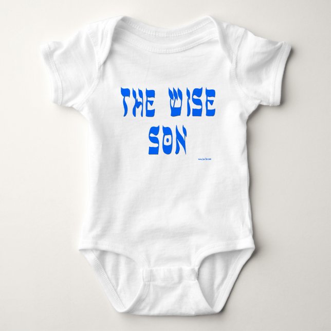 Baby Bodysuit The Wise Son Strampler (Vorderseite)