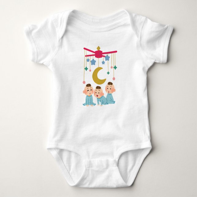 Baby Bodysuit Twinkle Little Dreamers. Baby Strampler (Vorderseite)