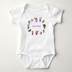 Baby Bodysuit Welt Kinder Strampler