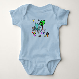 Baby Bodysuit Welt Kinder Strampler