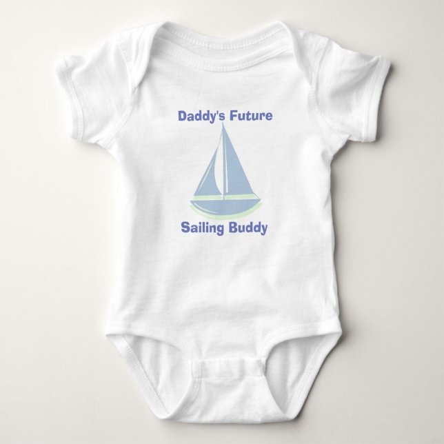 Baby-Bodysuit - zukünftiger das Segeln-Freund des Baby Strampler (Vorderseite)