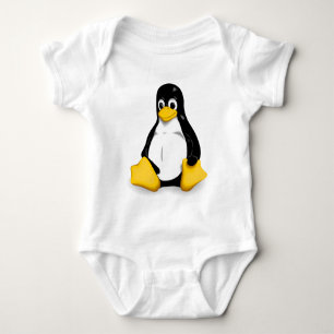 Baby-Bodysuits Linuxs Tux Baby Strampler
