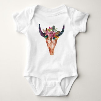 Baby Boho Longhorn Baby Strampler