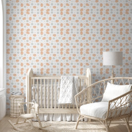 Baby Boho nahtloses Punkte-Muster Tapete