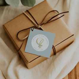 Baby Bonnet Baby Dusche Blue Geschenkanhänger