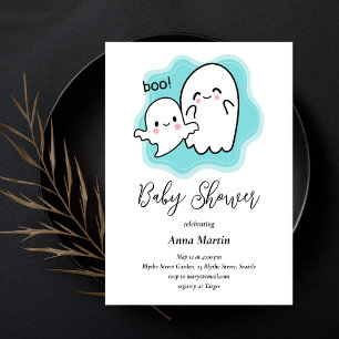 Baby Boo Ghost Dusche Einladung