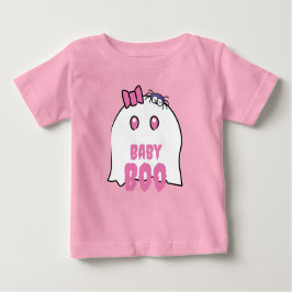 Baby Boo Girl Adorable Halloween Ghost Family T-shirt