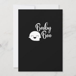 Baby Boo Halloween Feiertagskarte
