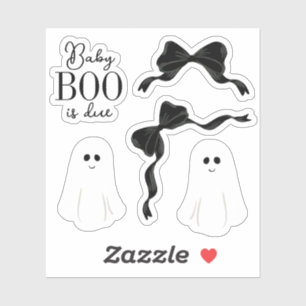 Baby Boo ist ein echtes Halloween-Shower Accent St Aufkleber