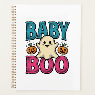 Baby Boo Vintage Halloween Geist Shirt Design_1 Planer