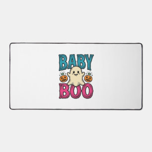 Baby Boo Vintage Halloween-Geister-Shirt-Design_1 Schreibtischunterlage