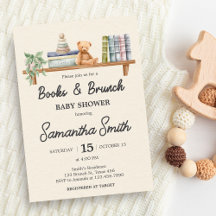 Baby Books and Brunch Neutral Baby Shower