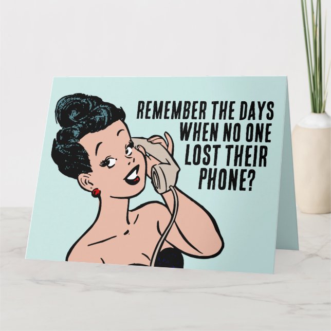 BABY BOOMER ROTARY GEBURTSTAGSKARTEN KARTE (Vorderseite)