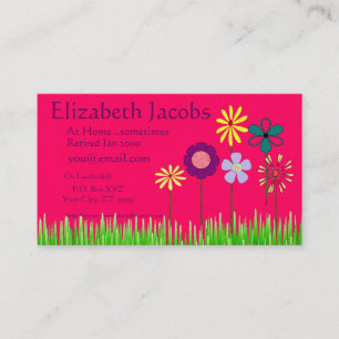 Baby Boomer's Rentenkarte Visitenkarte